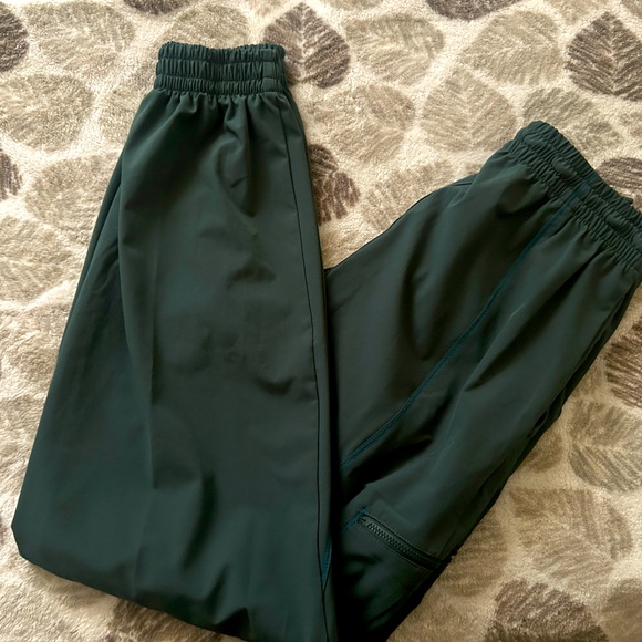 Jordan Pants - Jordan Forest Green Loose Fit Pants